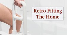 Hand rails for the bath tub